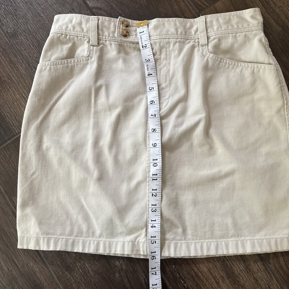 Polo Ralph Lauren Mini Skirt Womens 6 Khaki - Picture 5 of 11